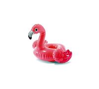 Intex 57500NP - Porta Bicchieri Gonfiabile Fenicottero, 3 pezzi, Vinile, Rosa, 25x20 cm