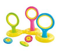 Intex 57510NP - Gioco Del Disco Gonfiabile, Galleggiante, Vinile, Multicolore, 178x102x104 cm