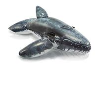 Intex 57530 - Cavalcabile Balena, Blu/Bianco, 201 x 135 cm