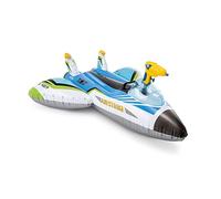 Intex - cavalcabile aquascooter con pistola ad acqua, multicolore, 117x117 cm