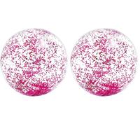 Intex 58070NP - Pallone Gonfiabile Glitter Assortiti, 1 pezzo, Vinile, Multicolore, 51 cm (Confezione da 2)