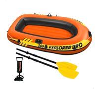 Intex Explorer Pro 200 + Remi Cm196X102X33 Gonfiabili Canotti Canoe