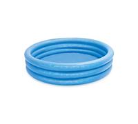 Intex 58426NP - Piscina Gonfiabile Crystal Blu, Vinile, Blu, 147x33 cm