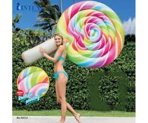 INTEX 58753EU MATERASSINO MARE Lollipop MATERASSINO GONFIABILE MATRIMONIALE