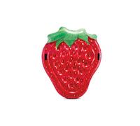 Intex 58781EU - Materassino Gonfiabile Mare Fragola, Vinile, Multicolore, 160x135x25 cm