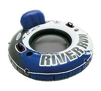 Intex 58825EU - Ciambella Gonfiabile Mare River Run, Vinile, Multicolore, 135 cm