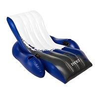 Intex 58868EU - Chaise Longue Gonfiabile Mare Sport, Vinile, Multicolore, 180x135 cm