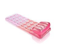 Intex 58890 Materassino 18 Buchi con Cuscino Tasche porta bevande Colori