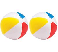 Intex 59020NP - Pallone Gonfiabile Glossy Assortiti, Vinile, Multicolore, 51 cm (Confezione da 2)