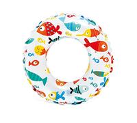 Intex- Salvagente Gonfiabile Mare Fantasia Assortiti, Multicolore, 61 cm, 59241