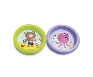 INTEX 59409NP - Piscina Baby Fondo Animaletti Cm 61X15