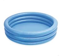 Intex 59416NP Crystal Blue Three Ring Inflatable Paddling Pool 1.14m x 25cm
