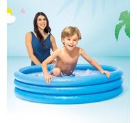 Intex 59416NP Piscina gonfiabile Crystal Blu 114cm x 114cm x 25cm - Rotex