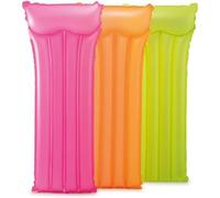 Intex 59717EU - Materassino Mare Neon Colorato, Vinile, Multicolore, 183x76 cm