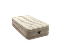 Intex MATERASSO SINGOLO GONFIABILE BEIGE con POMPA Dura-Beam cm 99x191x46 64426