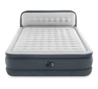 Intex 64448 Materasso Ultra Plush Schienale Fiber Tech Gonfiabile 152x236x86cm