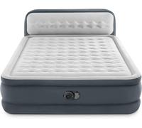 INTEX Intex 64448ND - Materasso Ultra Plush Headboard Autogonfiante, 152x236x86