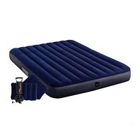 Intex 64765 Materasso Classic Matrimoniale Gonfiabile 152x203x25cm Pompa Cuscini