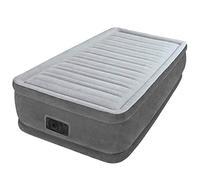 Intex 67766ND - Materasso Dura-Beam Comfort Plush Singolo con Pompa Elettrica Incorporata, 99x191x33 cm