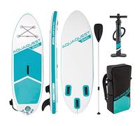 Intex 68241NP - Aqua Quest 240 SUP Gonfiabile, con Pompa Manuale e Remo da 216 cm, PVC, Multicolore, 244x76x13 cm