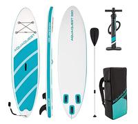 Intex 68242NP - Aqua Quest 320 SUP Gonfiabile, con Pompa Manuale e Remo da 216 cm, PVC, Multicolore, 320x81x15 cm