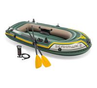 Intex 68347 Canotto Seahawk 2 Set Gonfiabile con Pompa e Remi 236x114x41 cm