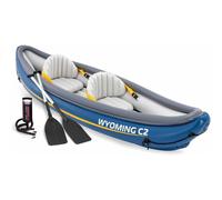 INTEX 68389N Kayak Wyoming C2 2-Persone Gommoni 302x89x53cm Inclusi Remi