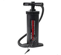 Intex 68605 - Pompa Manuale Double Quick, Plastica, Nero, 37 cm