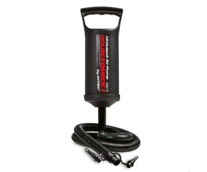 Intex 68612 - Pompa Manuale Double Quick I, Plastica, Nero, 29 cm