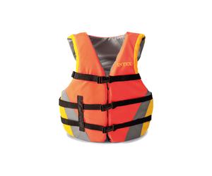 Intex 69681EU giubbotto salvagente ø torace 76-132 cm kg 40-70 sport acquatici