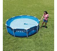 INTEX Aspirapiscine e spa ricaricabile Bianco e azzurro