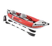 INTEX Barca Escursione Pro Kayak K2 Set In lu-Paddel+Pompa 2 Persone