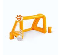Porta calcio gonfiabile Intex Fun Goals Game 58507NP Colore: arancione