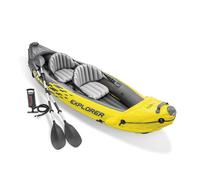 Intex Kayak Explorer K2 312 x 91 x 51 cm Yellow / Grey