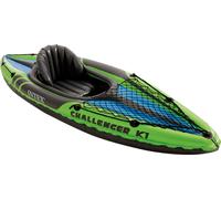 Intex Canoa Gonfiabile Challenger K1 cm 274x76x33 1 Posto 68305