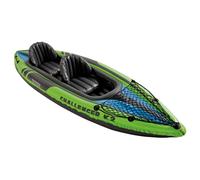 INTEX Canoa Gonfiabile Challenger K2 cm 351 x 76 x 38 2 Posti Kayak Mare Outdoor