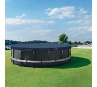 INTEX Copertura per piscina Ø594 x 20 cm Rotondo PVC e PET