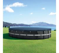 INTEX Copertura per piscina Ø730 x 20 cm Rotondo PVC e PET