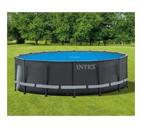 INTEX Copertura Solare per Piscina Blu 470 cm in Polietilene