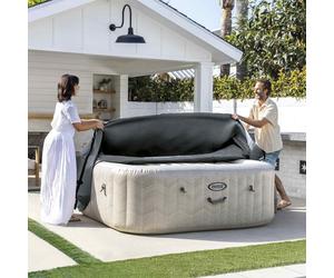 INTEX Copridoccia per Spa Grigio Scuro 175 x 175 x 72 cm