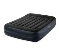 Intex 64124 Materasso letto matrimoniale gonfiabile ospiti con pompa elettrica