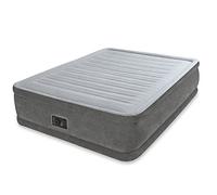 Intex Dura Beam Plus Materasso Classic Gonfiabile, Comfort Plush, Tecnologia Fiber Tech, PVC-Poliestere, Multicolore, 152 x 203 x 46 cm