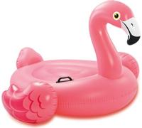 Intex 57558NP - Cavalcabile Gonfiabile Mare Fenicottero Rosa, Vinile, Rosa, 1.78 x 1.35 m