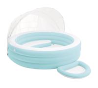 INTEX Float Lounge da Piscina con Tenda 277 x 221 x 137 cm Rotondo per