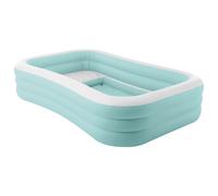 INTEX Float lounge per piscina Azzurro Chiaro e Bianco PVC