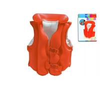 Giubbotto Gonfiabile Salva Vita Deluxe Arancione 3-6 Anni