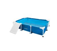 Intex 48404GN Piscina rettangolare con telaio per cani, blu, 229 x 152 x 45,7 cm