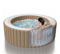 Intex Idromassaggio idromassaggio Pure SPA, diametro 196 cm x 71 cm, per 4 persone, capacità 795 l, beige, 28426
