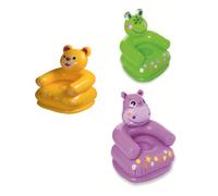 Intex- Intoyz Poltrona Animali Felici Cm65X64X74 I.12, Colori Assortiti, 68556