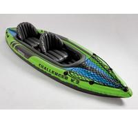 Canoa Kayak Gonfiabile 2 posti Mare cm 351x76x38 h Remi Intex Challenger K2